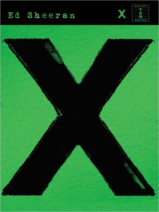 Ed Sheeran X Gtr Tab Bk