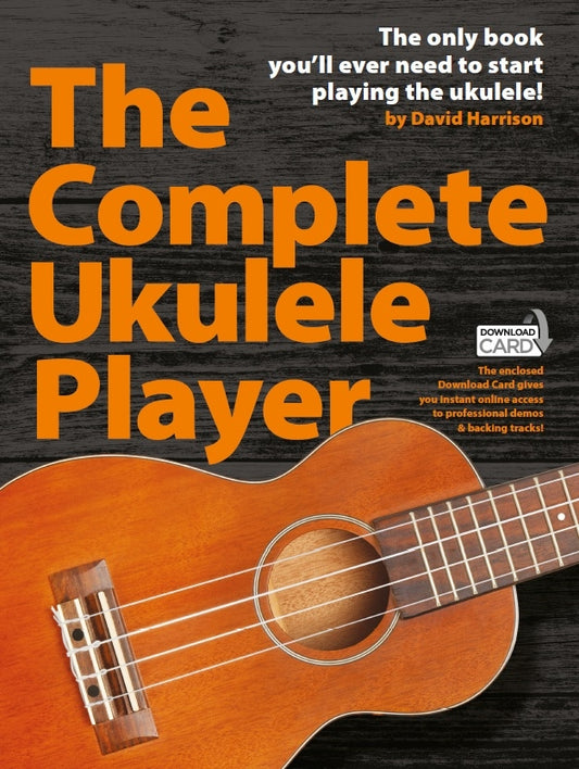Complete Uke Player Harrison Bk+DC WISE