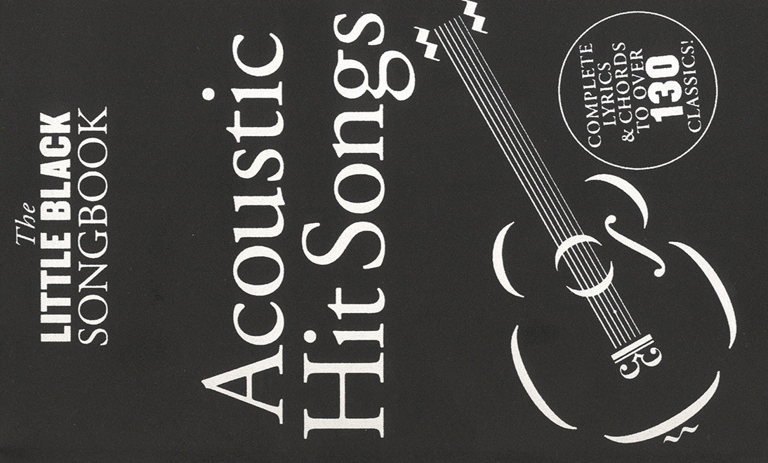 Little Black Songbook Acoustic Hits