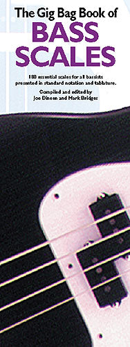 Gig Bag Bk of Bass Scales AM HIP
