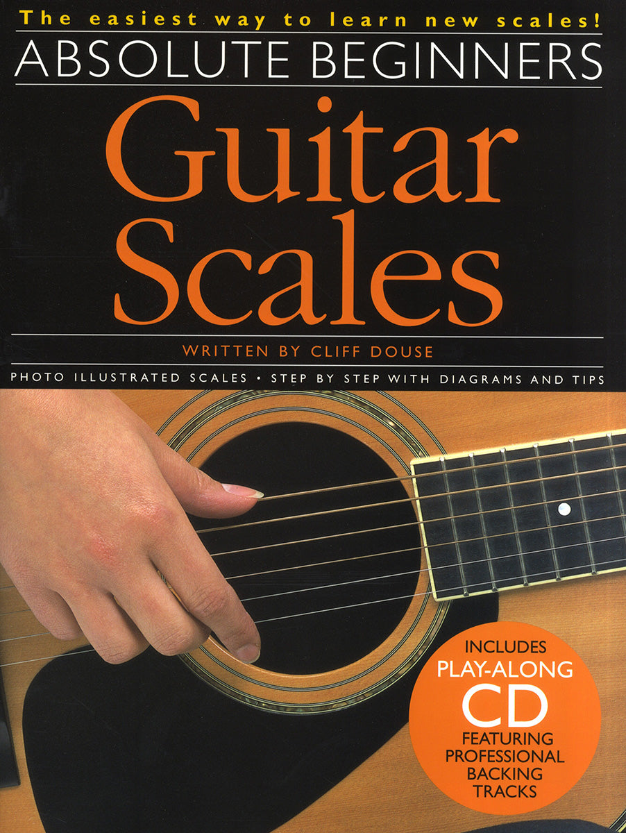 Absolute Beginners Gtr Scales Bk+CD