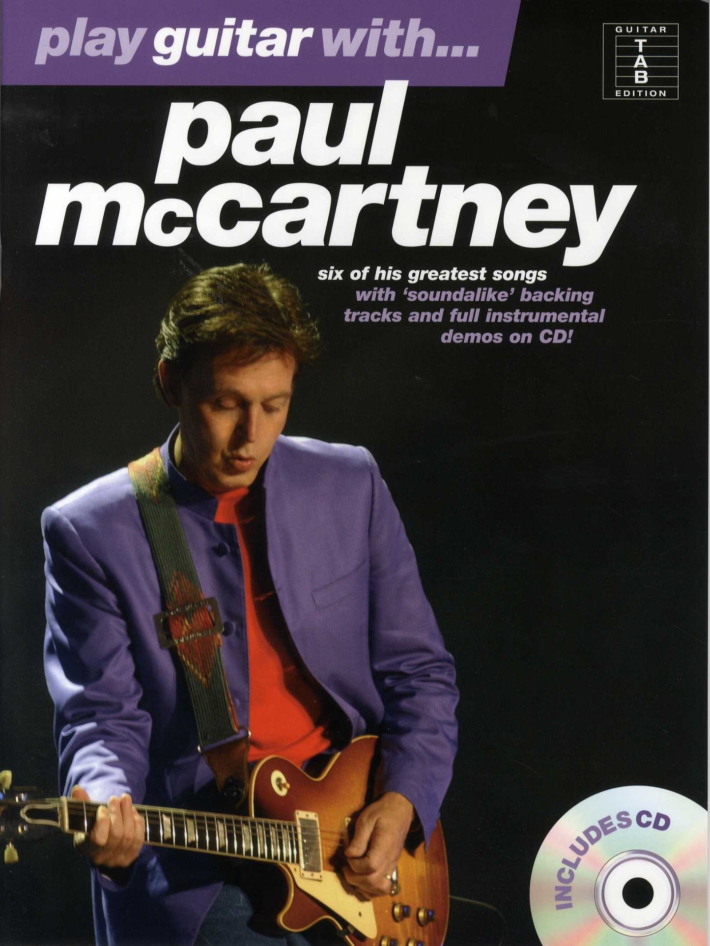 Paul McCartney Play Guitar With &CD