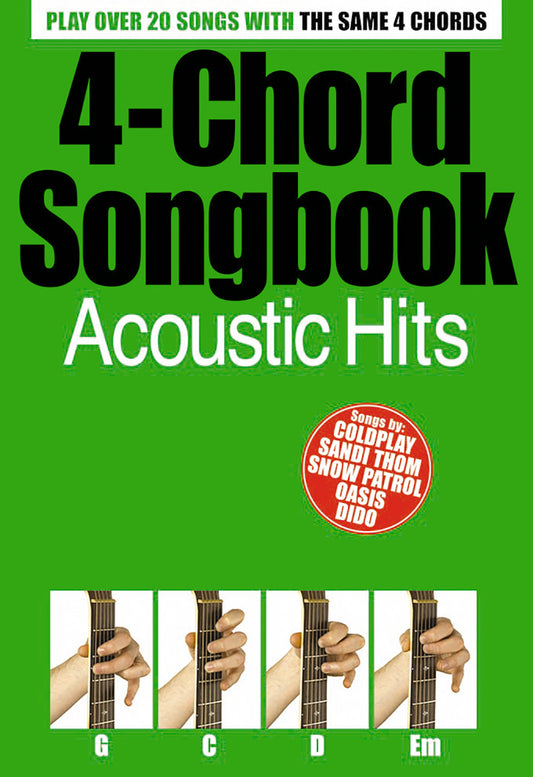 4 Chord Songbk Acoustic Hits Gtr Green