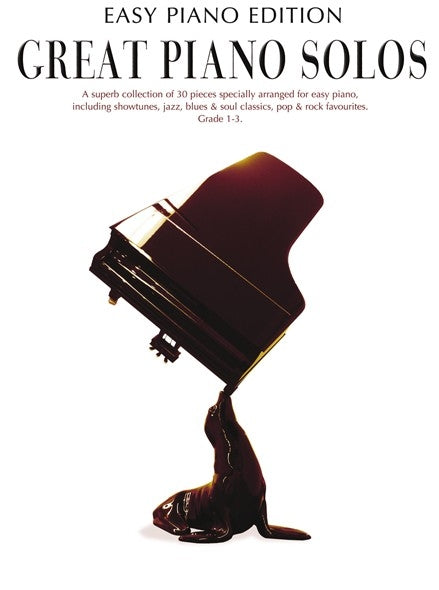 Great Piano Solos Easy Ed Black Bk