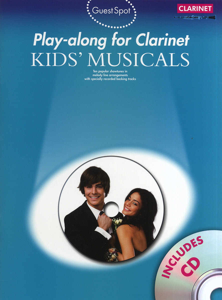 Guest Spot Kids Musicals Clt Bk+CD