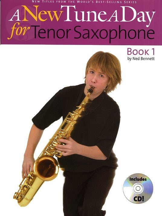 New TAD Tenor Sax Bk1+CD Ned Bennett
