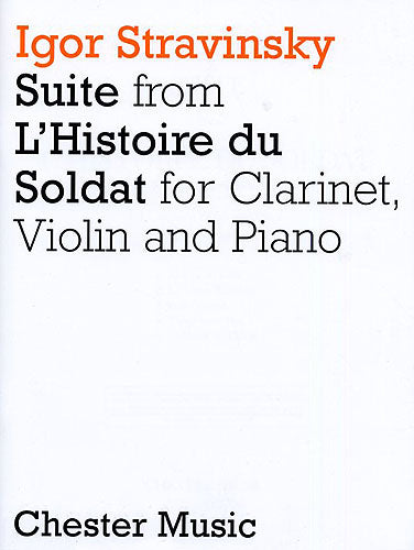 Stravinsky Histoire du Soldat Suite Clt