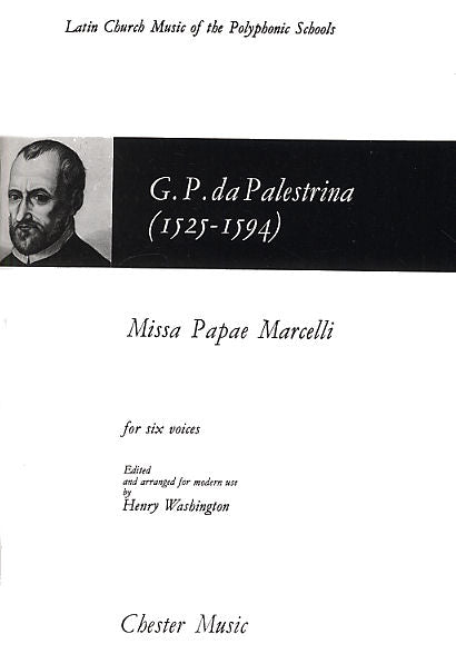 Palestrina Missa Papae Marc SATTBB CH