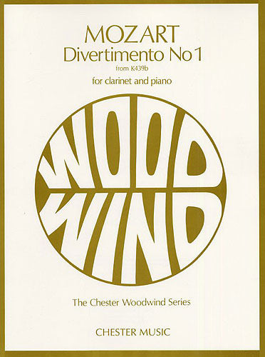 Mozart Divertimento 1 Clt&Pno CH