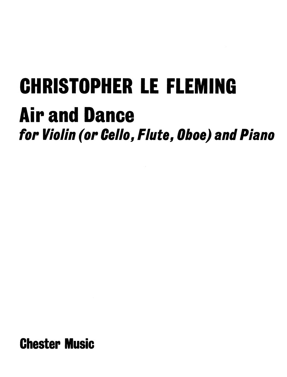 Fleming C Air & Dance Vln/Vc/Flt/Ob CH5