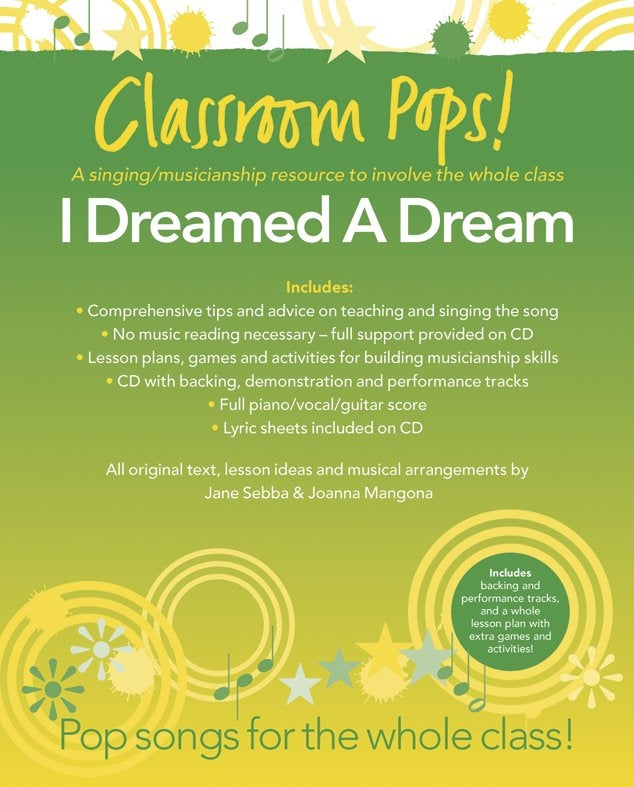 Classroom Pops I Dreamed a Dream+CD CH