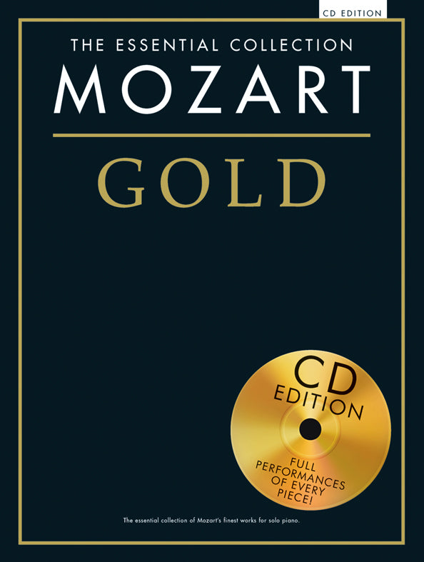 Mozart Gold Bk/CD Pno CH