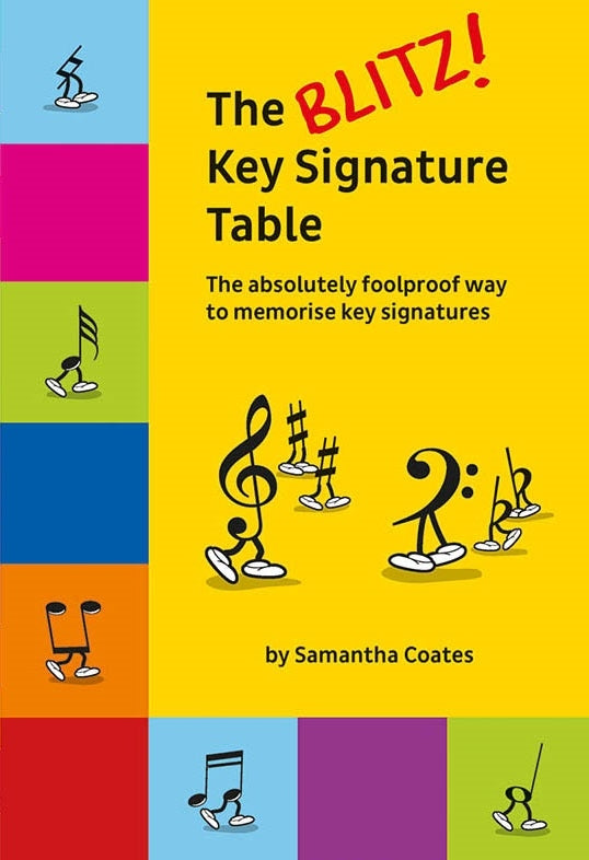 The Blitz Key Signature Table Bk Coates
