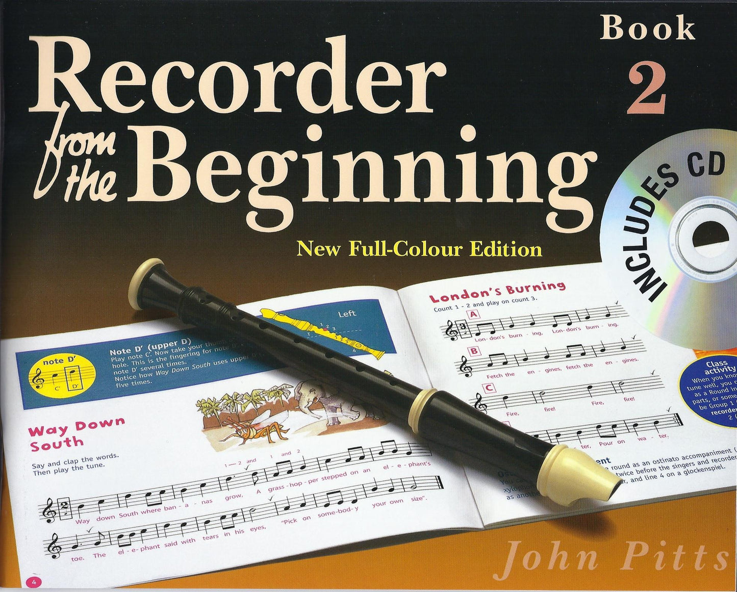 Recorder from the Beginning Bk2+CD New Colour