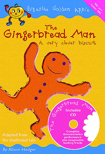 Gingerbread Man Bk+CD Bitesize GA Hedge