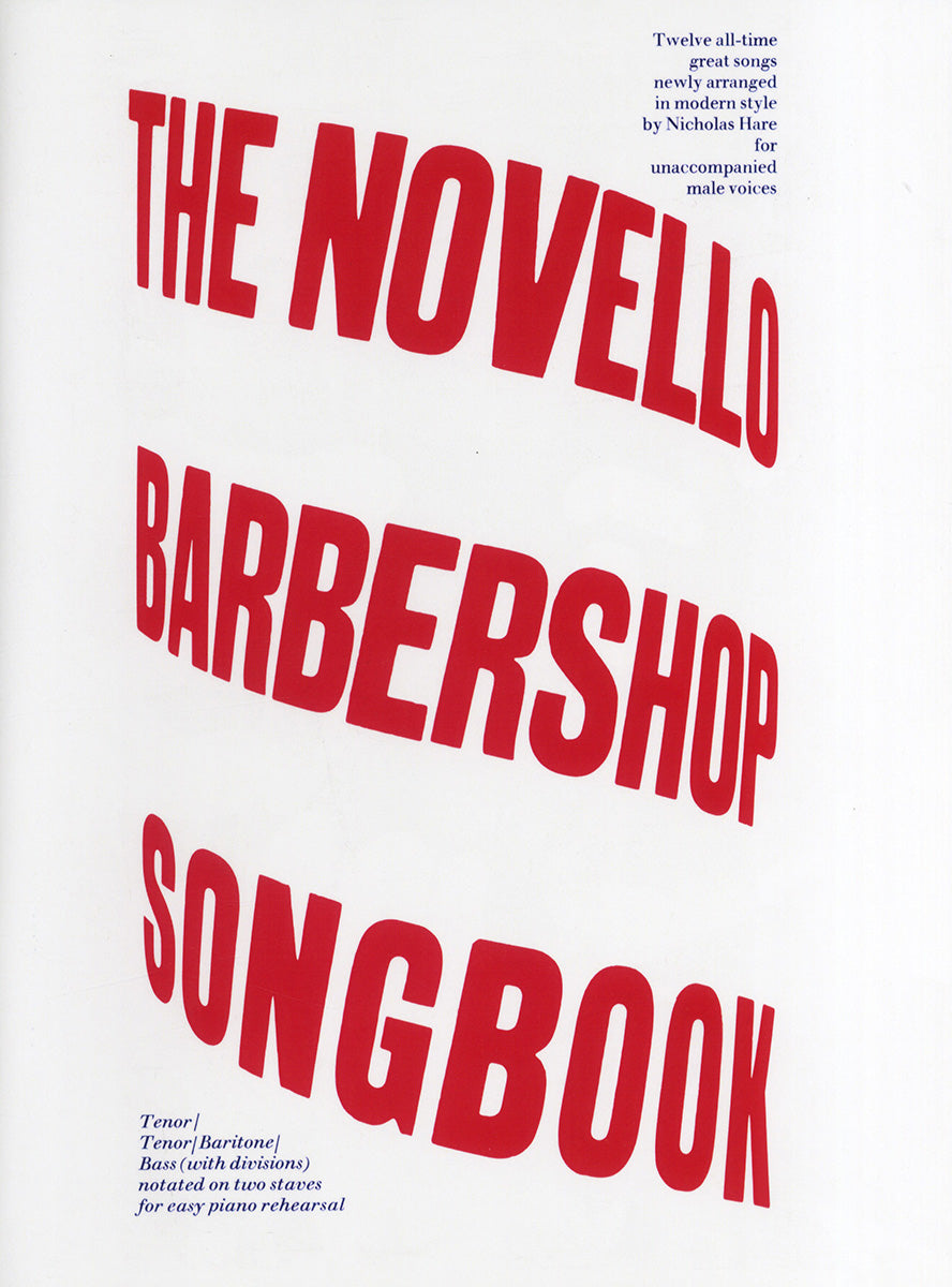 Novello Barbershop Songbook Hare