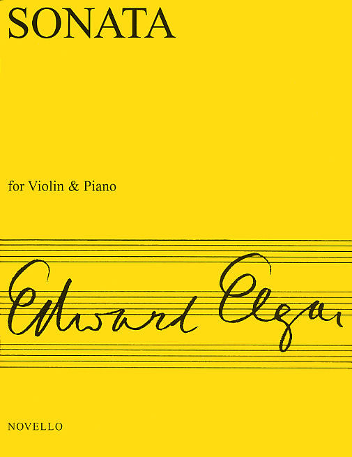 Elgar Sonata Vln&Pno Emin Op82 NOV