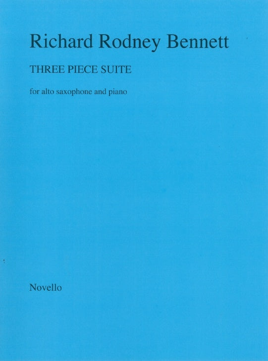 Bennett RR 3 Pieces Suite Alto Sax NOV