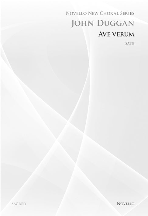 Duggan Ave Verum SATB NOV