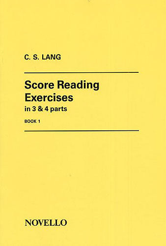 Lang Score Reading Exercises Bk1 NOV
