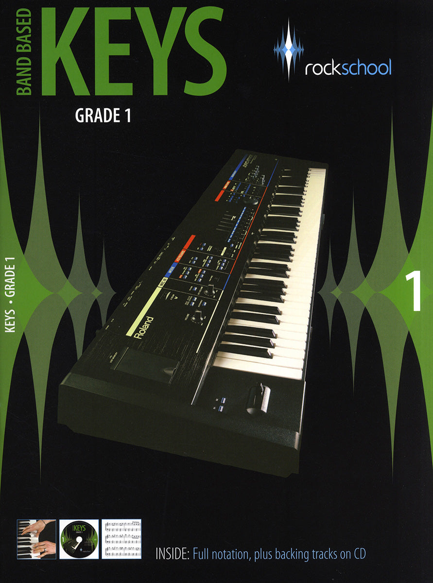 Rockschool Band Based Keys Gr1 Bk/CD