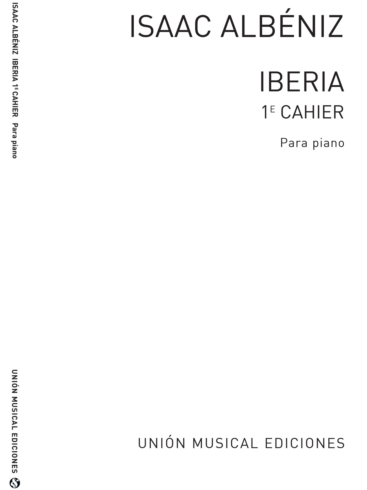 Albeniz Iberia Vol1 Pno UME