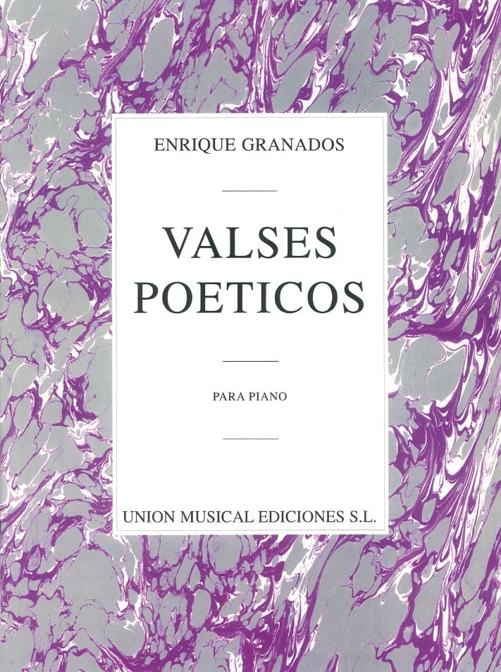 Granados Valses Poeticos Pno UME