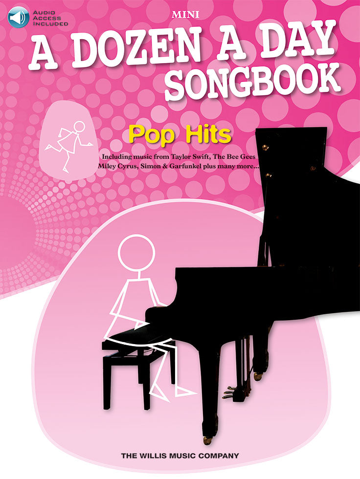 DAD Mini Songbk Pop Hits Pink Bk+CD