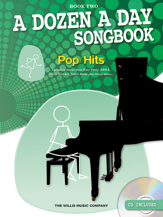 DAD Songbk Pop Hits Bk2 Green Bk+CD