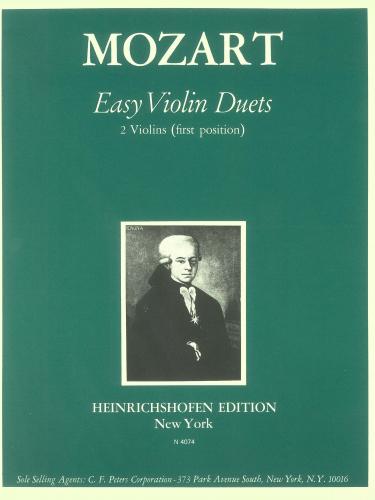 Mozart Easy Vln Duets 1st Position PET