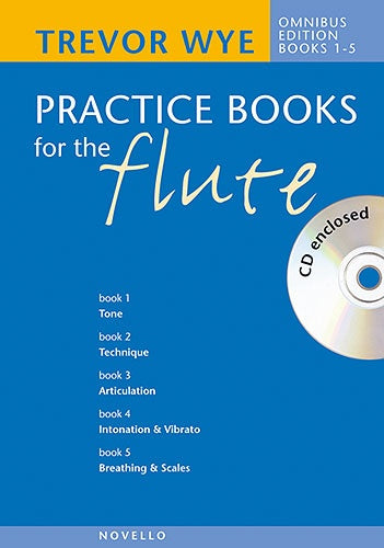 Wye Practice Books for Flute Bk/CD