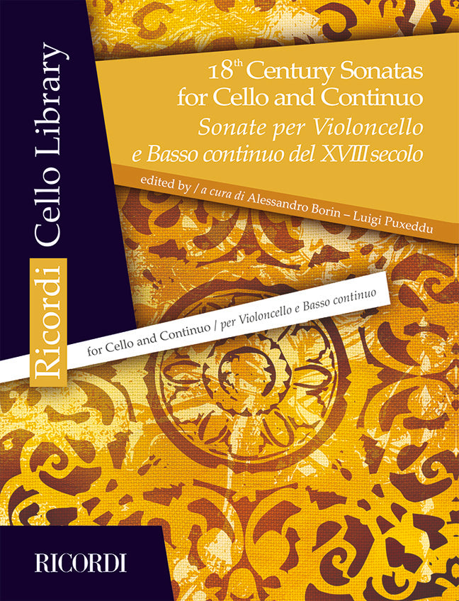 18th Century Sonatas Cello&Pno RIC