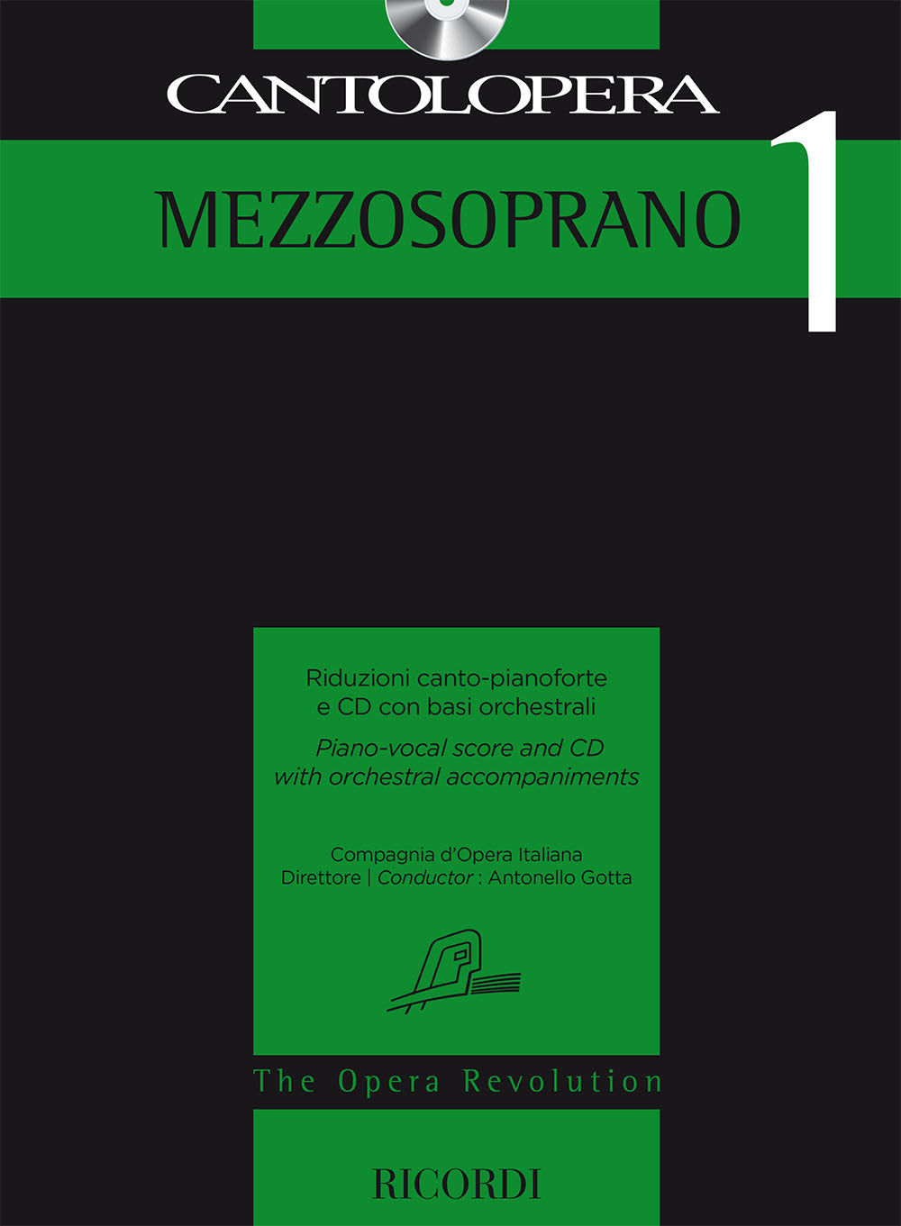 Cantolopera Mezzosoprano 1 Bk+CD RIC