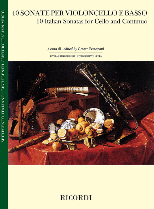 10 Italian Sonatas Cello&Continuo RIC