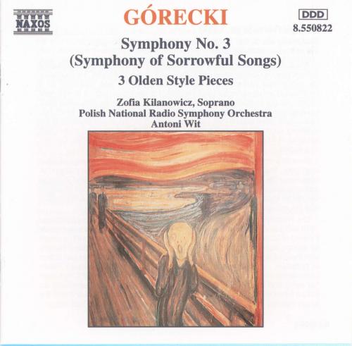 Gorecki Symphony No3 CD Nax