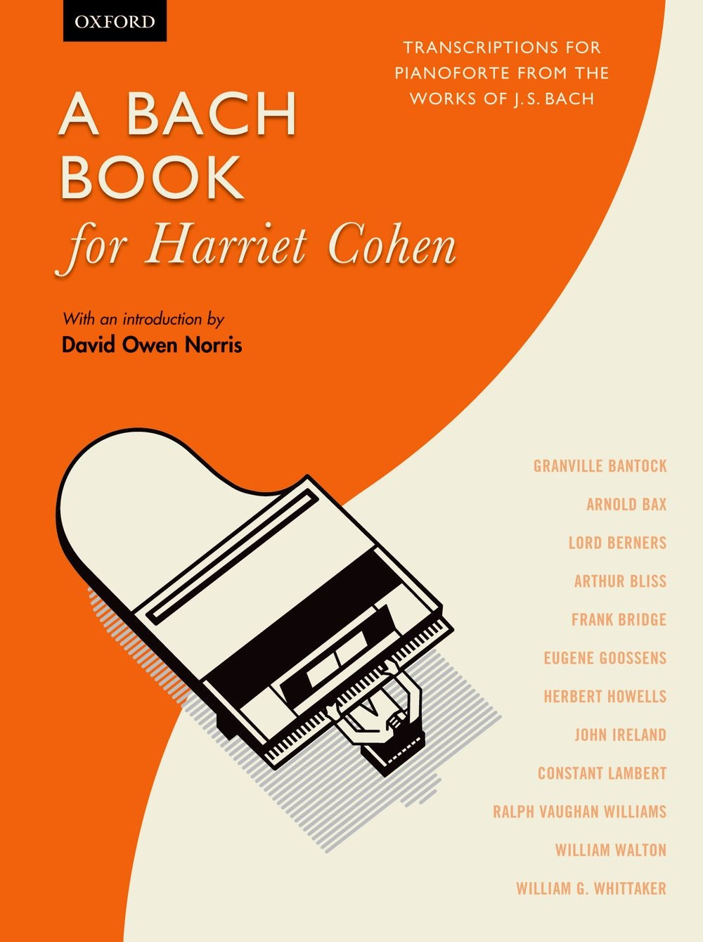 Bach Book For Harriet Cohen Pno OUP
