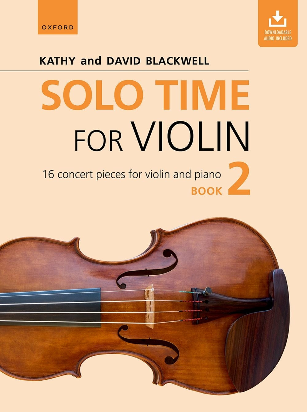 Solo Time For Vln Bk2+CD Blackwell OUP