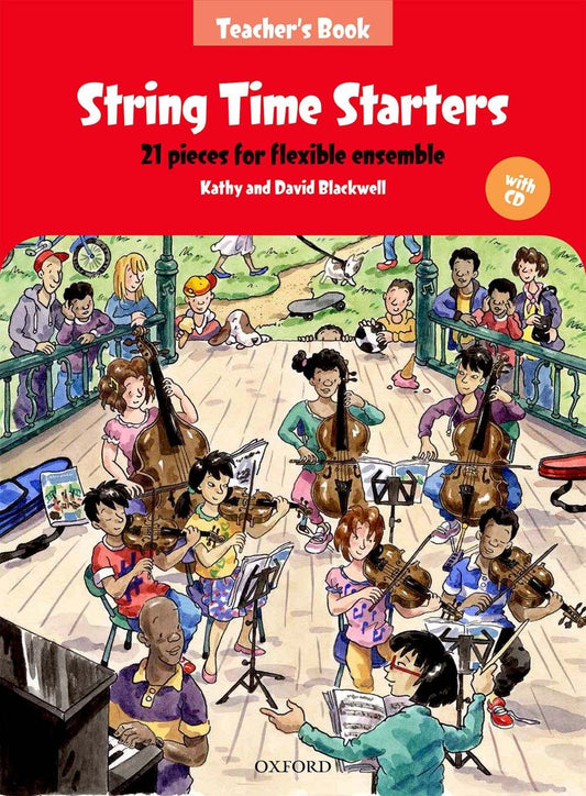 String Time Starters Teachers Bk+CD OUP