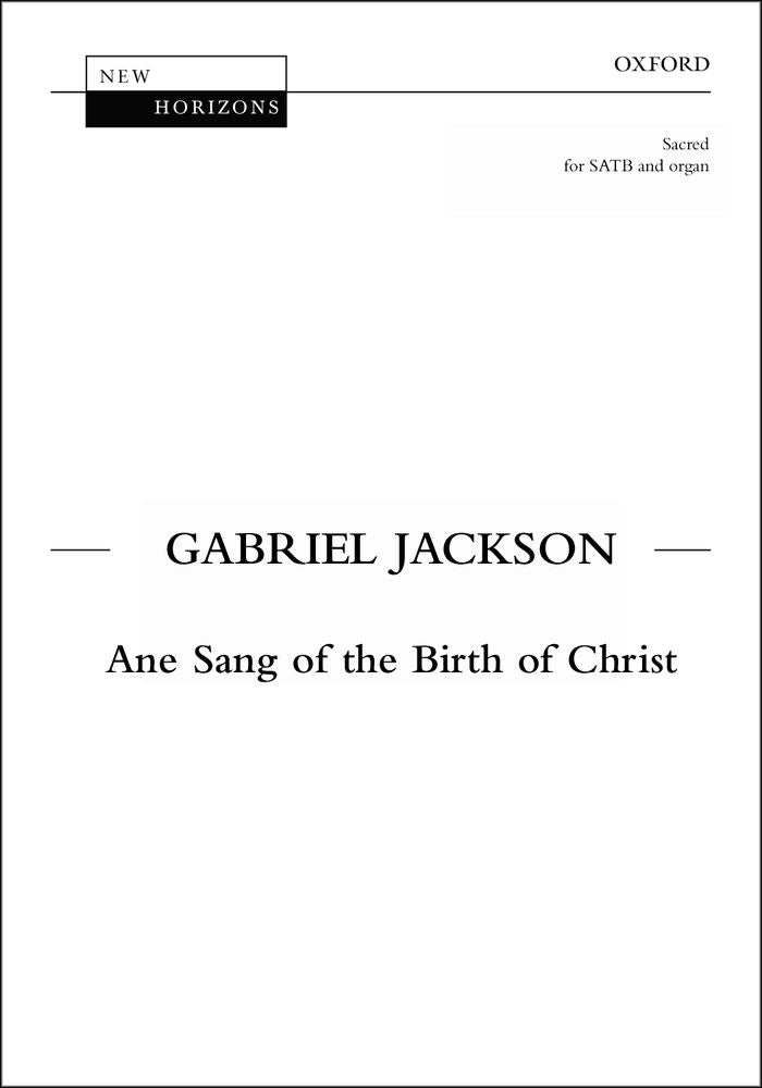 Jackson Ane Sang of the Birth of Christ