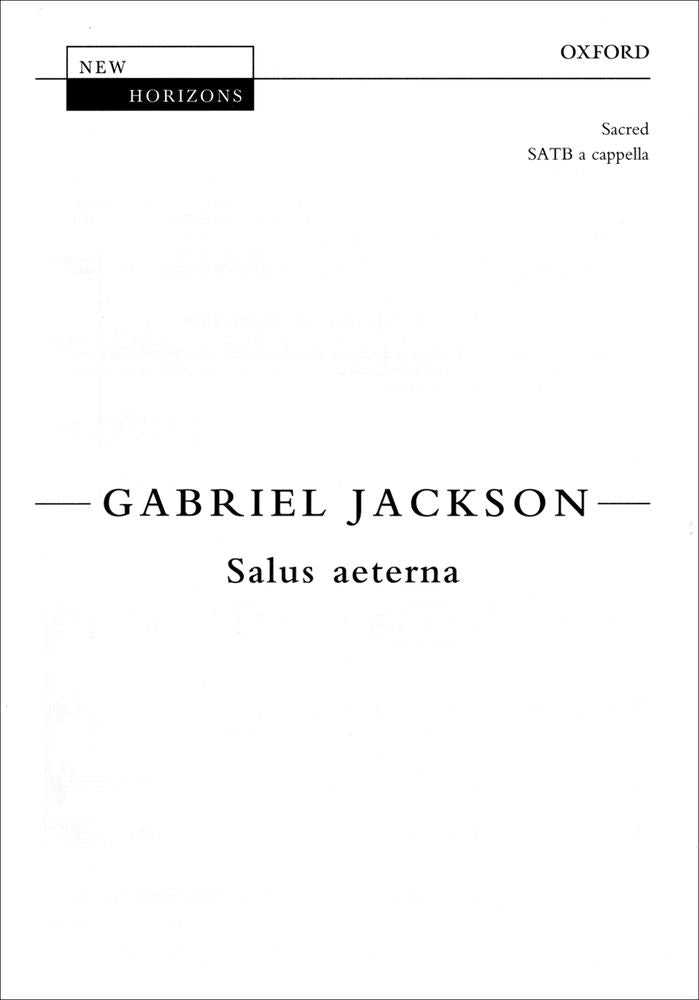 Jackson Salus Aeterna NH16 SATB