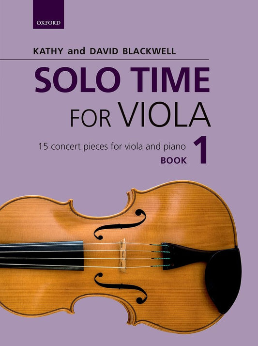 Solo Time Viola Bk1 OUP Blackwell