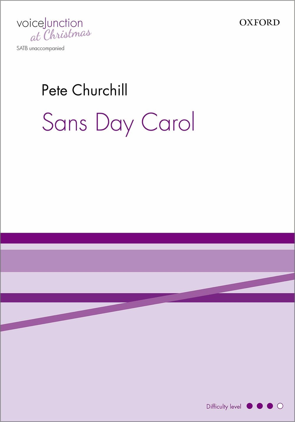 Churchill Sans Day Carol SATB OUP