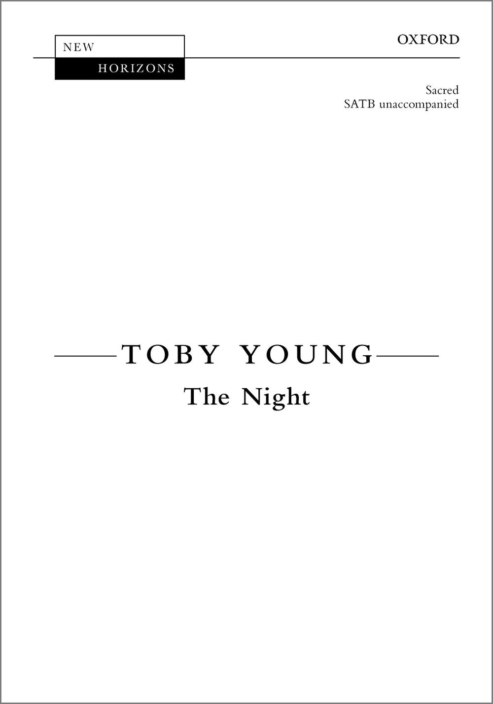 Young The Night SATB OUP New Horizons