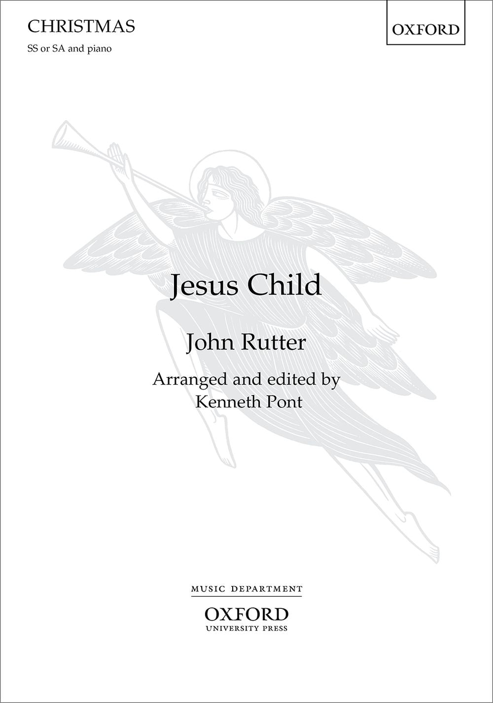 Rutter Jesus Child SSor SA Piano