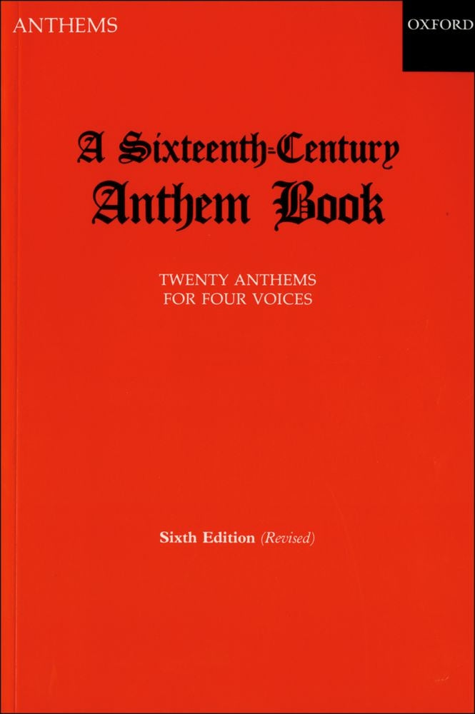 16th Cent Anthem Bk OUP