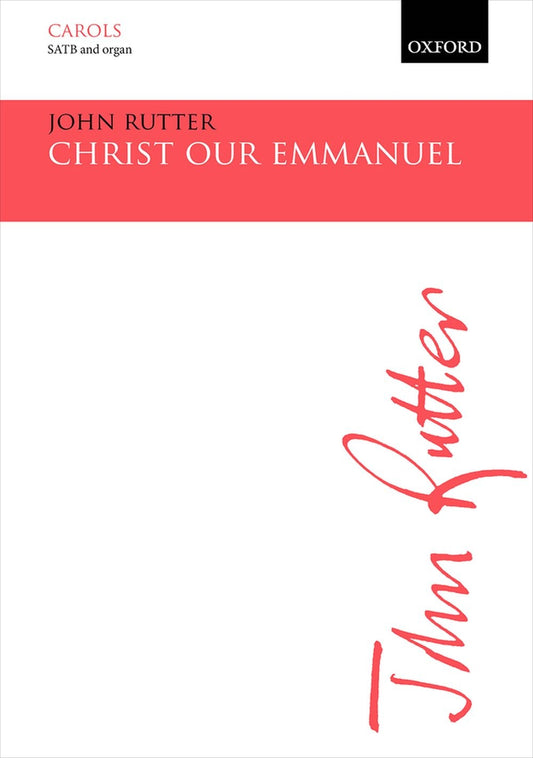 Rutter Christ Our Emmanuel SATB & Organ