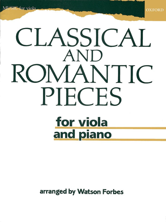 Classical and Romantic Pieces Viola&Pia