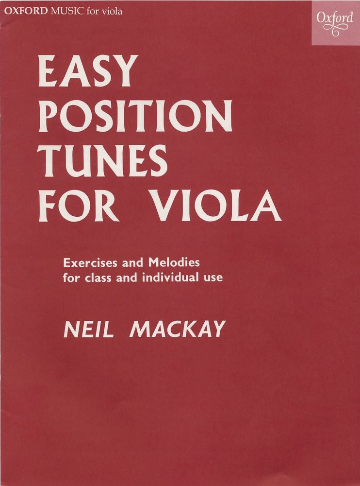 Easy Position Tunes for Vla Mackay OUP