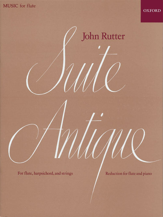 Rutter Suite Antique Flute&Pno Reduc OU