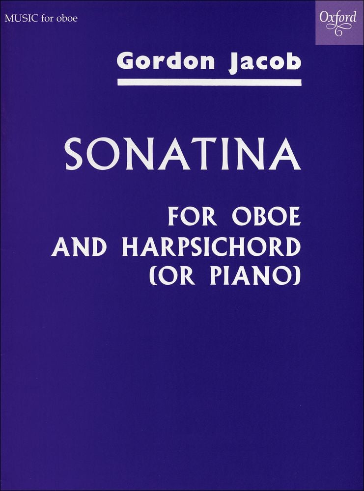 Jacob Oboe Sonatina OUP
